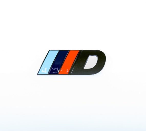 BMW D Power D Badge Emblem Diesel M Sport Oem Fitment 