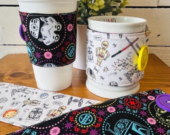 Star Wars Coffee Sleeve: Reusable Iced and Hot Coffee Cozy