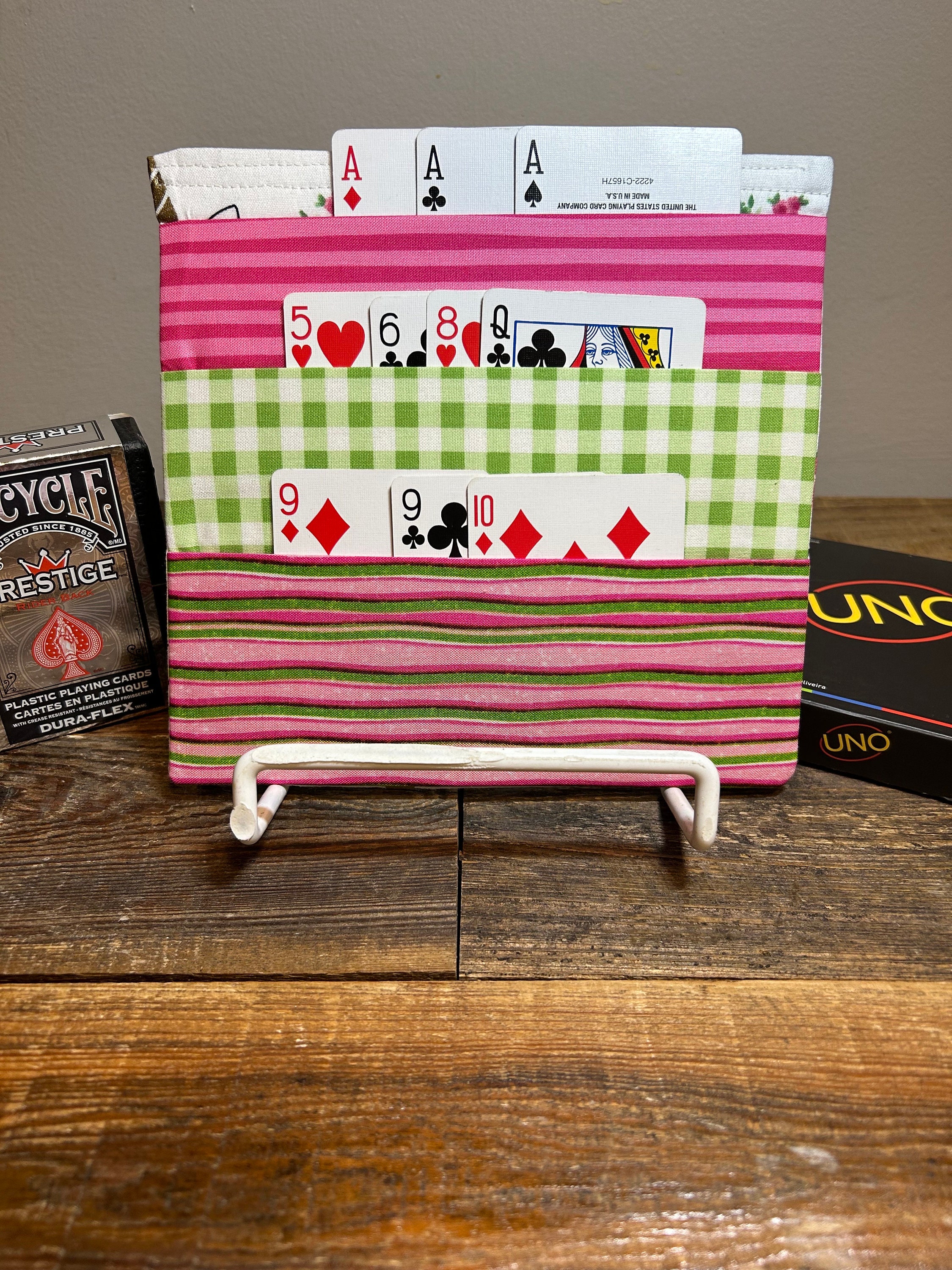 Playing Card Holder Card Caddy Card Holder Childrens Card Caddy Senior