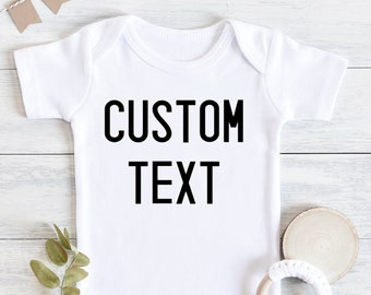 Custom Bodysuit, Personalized Bodysuit, Unisex Bodysuit, Funny Bodysuit, Custom Baby Bodysuit, Custom Baby Shirt, Baby Shower Gift