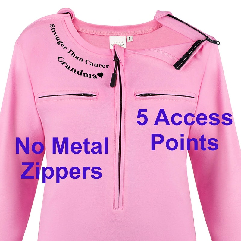 Womens Shirt for Chemo Port Access - Etsy