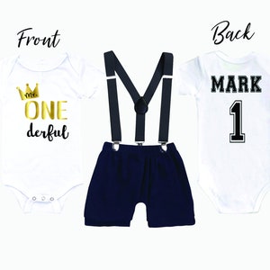 Mr Onederful Birthday Bodysuit, First Birthday Boy, 1st Birthday Boy Outfit, Mr Onederful, Birthday Gift, Personalized