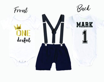 Mr Onederful Birthday Bodysuit, First Birthday Boy, 1st Birthday Boy Outfit, Mr Onederful, Birthday Gift, Personalized
