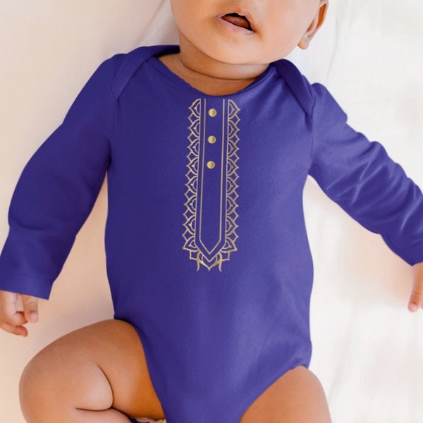 Kurta Bodysuit, Kurta, Indian Bodysuit, Indian Wedding Wear, Indian Baby Wear, Cultural Bodysuit, Indian One Piece