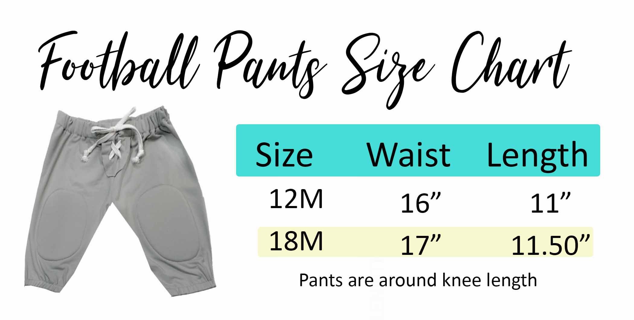 Toddler Football Pants First Year Down Pants 1st Birthday Etsy