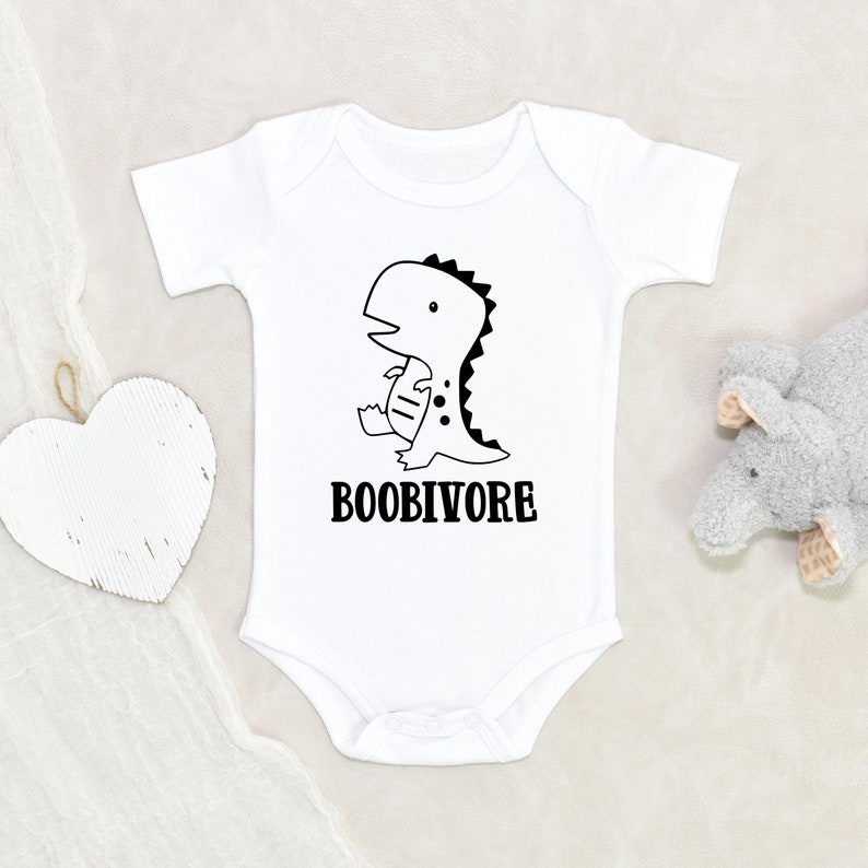 Boobivore Onesie® Breastfeeding Bodysuit Nursing Toddler Etsy