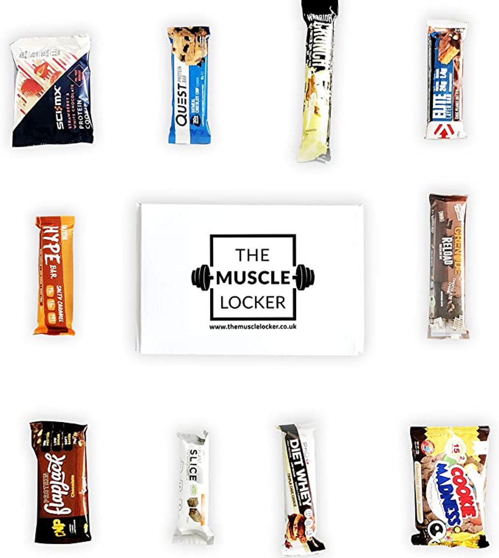 Protein Bar Snack Box Whey Protein Gift Box Protein Hamper Etsy UK