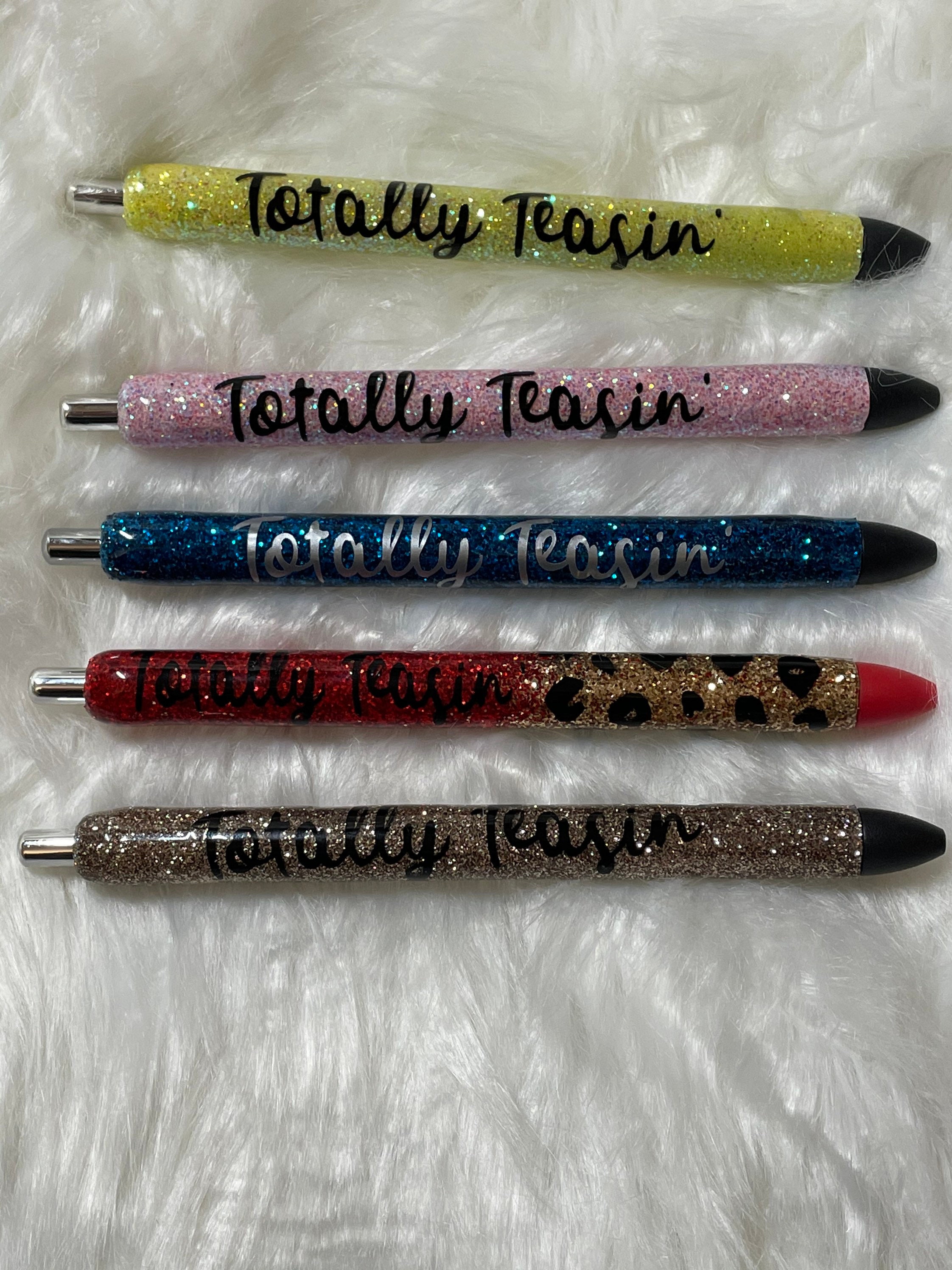 Glitter gel pens Etsy