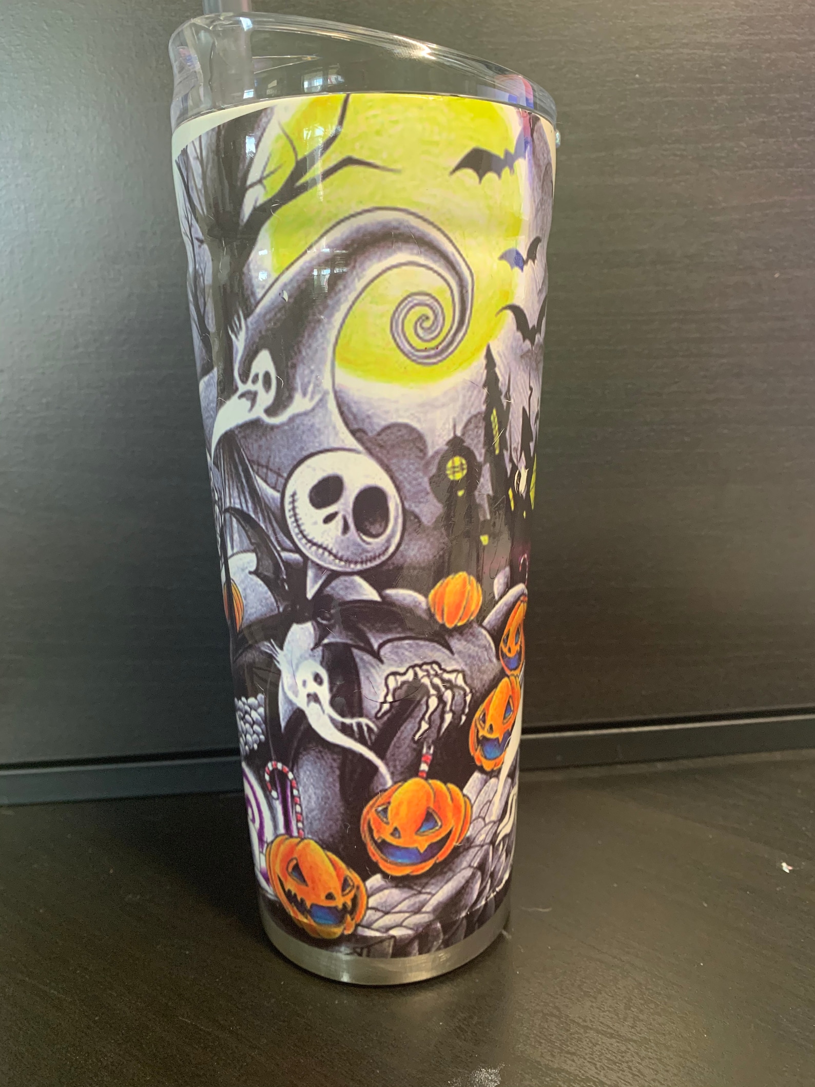Nightmare Before Christmas Tumbler Etsy