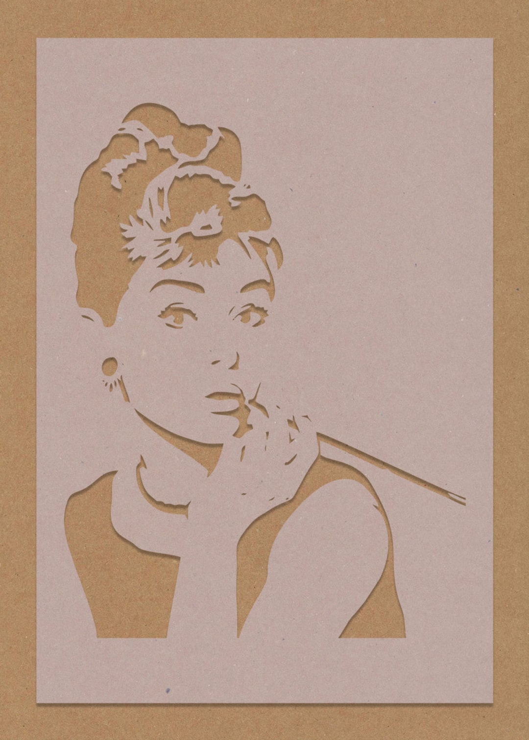 audrey-hepburn-stencil-celebrity-film-vintage-crafting-wall-art-a6-a5-a4-a3-shabby-chic-etsy