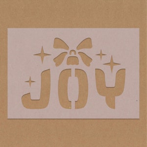Plantilla decorativa Christmas Joy Seasons Greetings