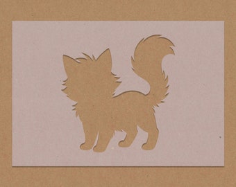 Stencil del fumetto del gatto