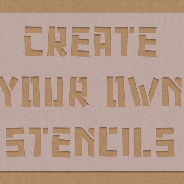 Custom Stencils Etsy UK