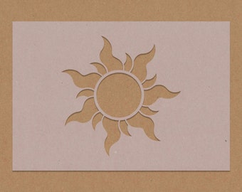 Stencil del sole