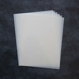A6 Blank Mylar Blatt 190 Micron Schablone Malerei Kunst Handarbeit Laser