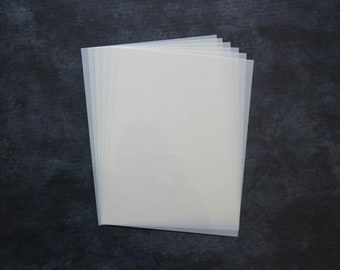 Mylar Sheets 5pcs Plastic Stencil Sheets 0.2mm Transparant A3 Sheets DIY  Stencil-art Sheet Suitable for Diy Stencil Cutting 