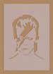 David Bowie Stencil Celebrity Rock Star Vintage Crafting Wall Art A6 A5 A4 A3 Shabby Chic 