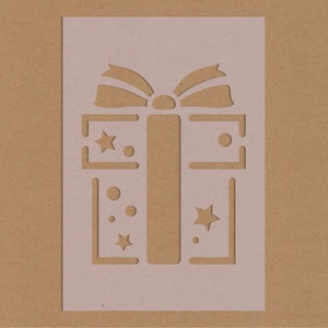 Cadeau de Noël Pochoir décoratif Salutations de saisons