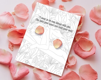 Oral Sex Coloring Page 69 (Printable) Calm anxious attachment.