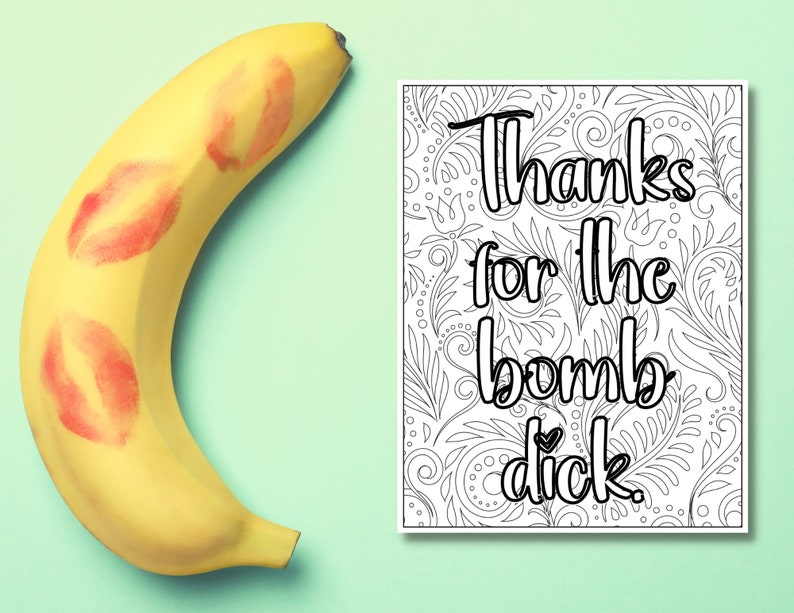 PENIS LOVERS Set of 8 Dirty Printable Adult Coloring Pages to - Etsy