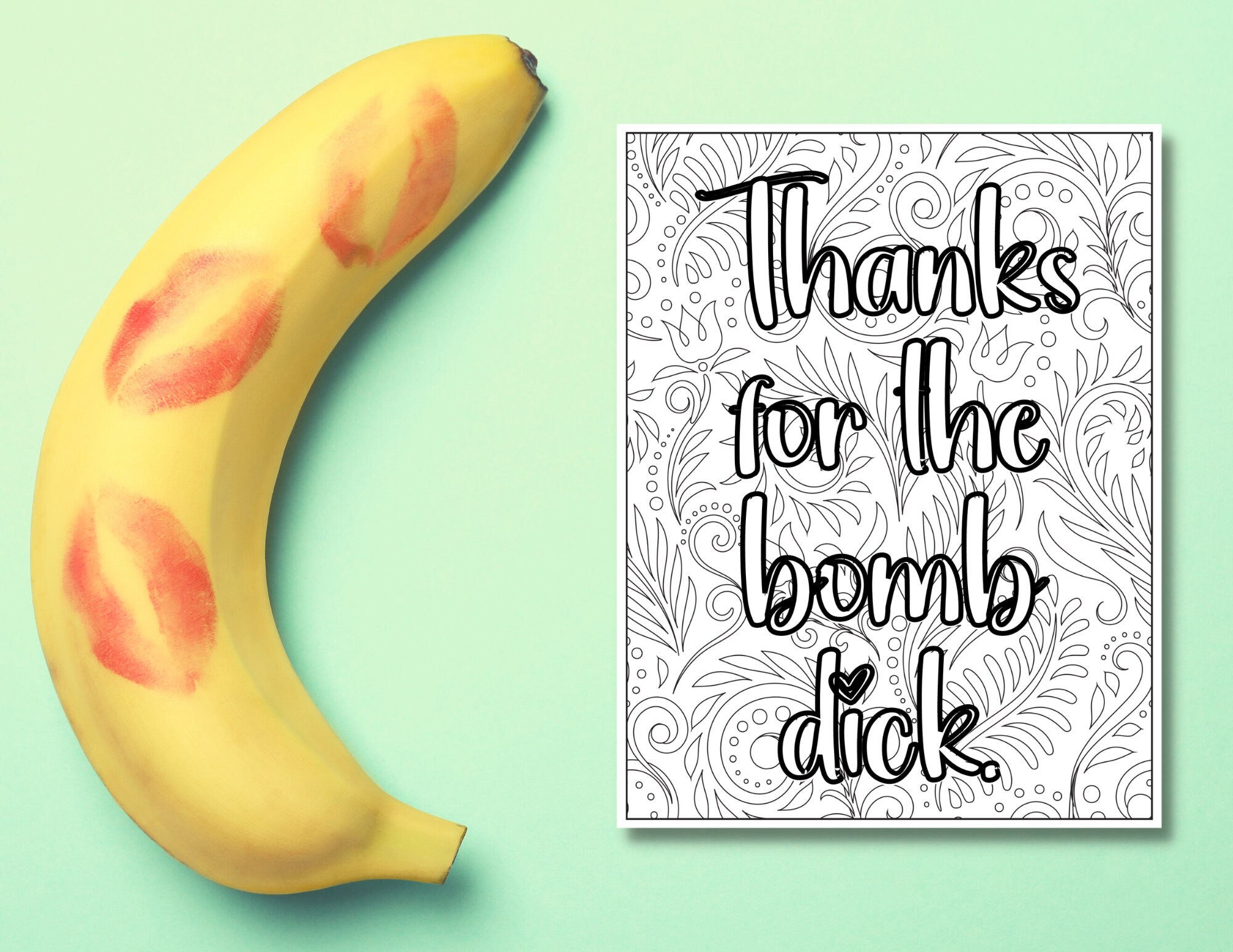 PENIS LOVERS Set of 8 Dirty Printable Adult Coloring Pages to - Etsy