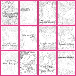 Color Me Naughty a VERY dirty adult coloring book ADULTS | Etsy