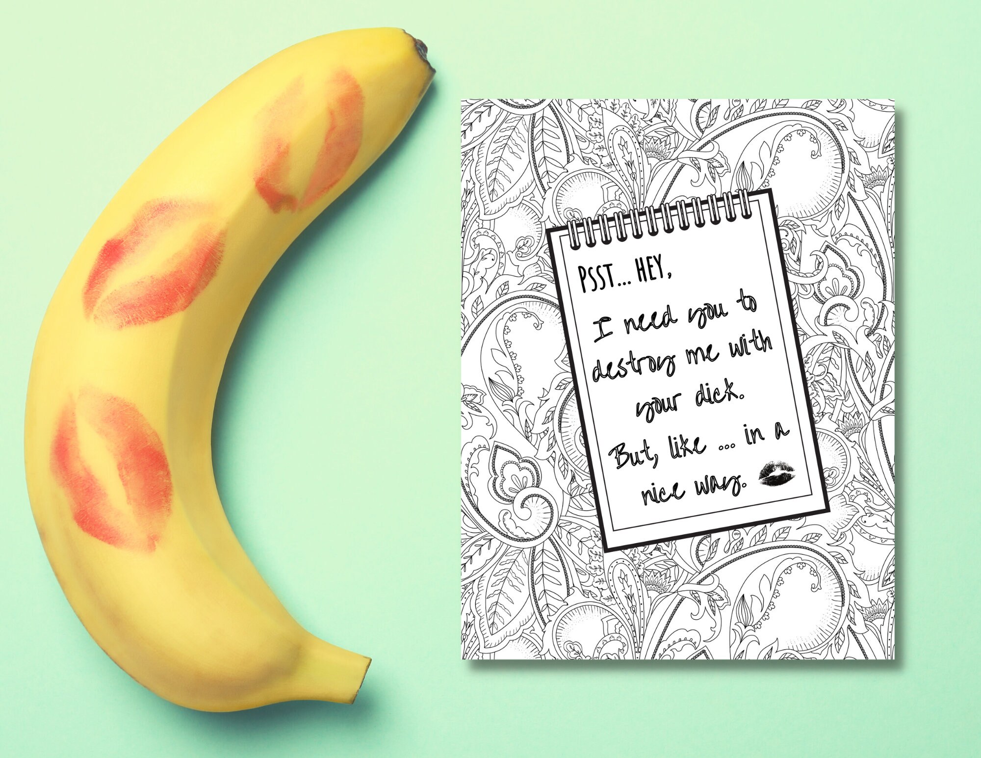 PENIS LOVERS Set of 8 Dirty Printable Adult Coloring Pages to Help Relieve Your Anxieties Around ...