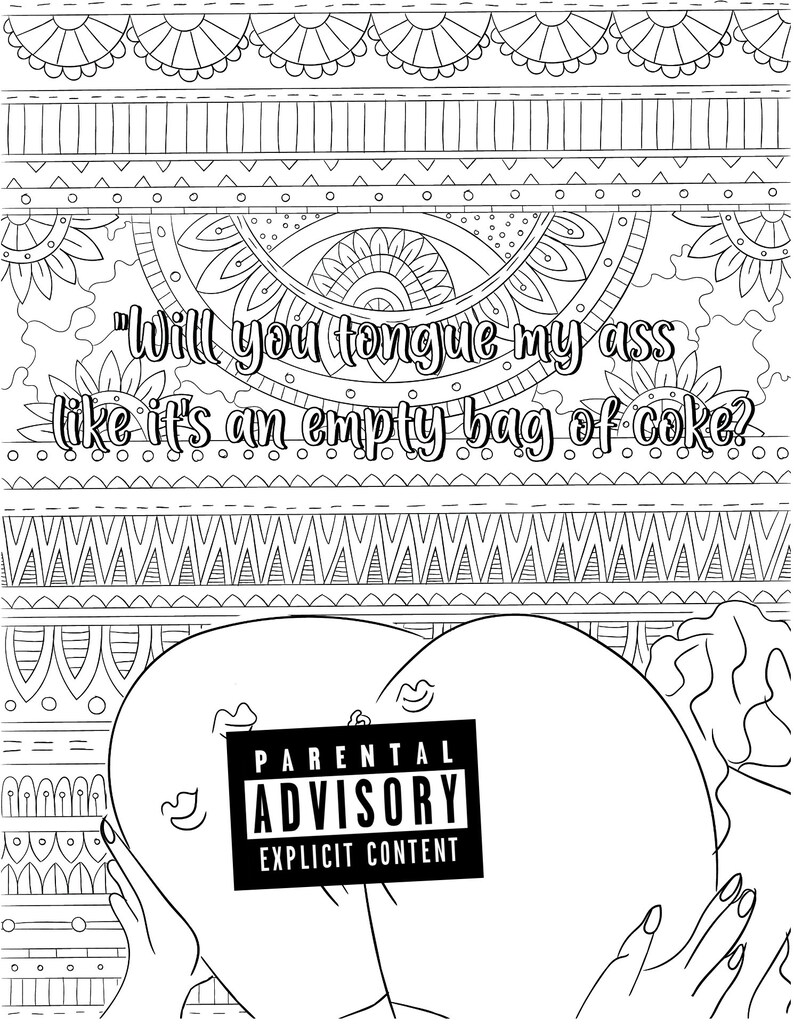 Download Color Me Naughty a VERY dirty adult coloring book ADULTS ...