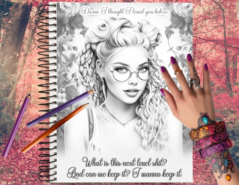 FALL in Love With This Dirty Adult Coloring Book. This Naughty Autumn ...