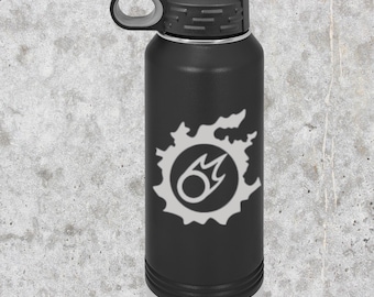Customizable FFXIV Job Bottle w/ Straw (32oz)