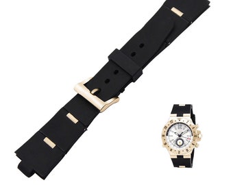 bvlgari diagono replacement rubber strap