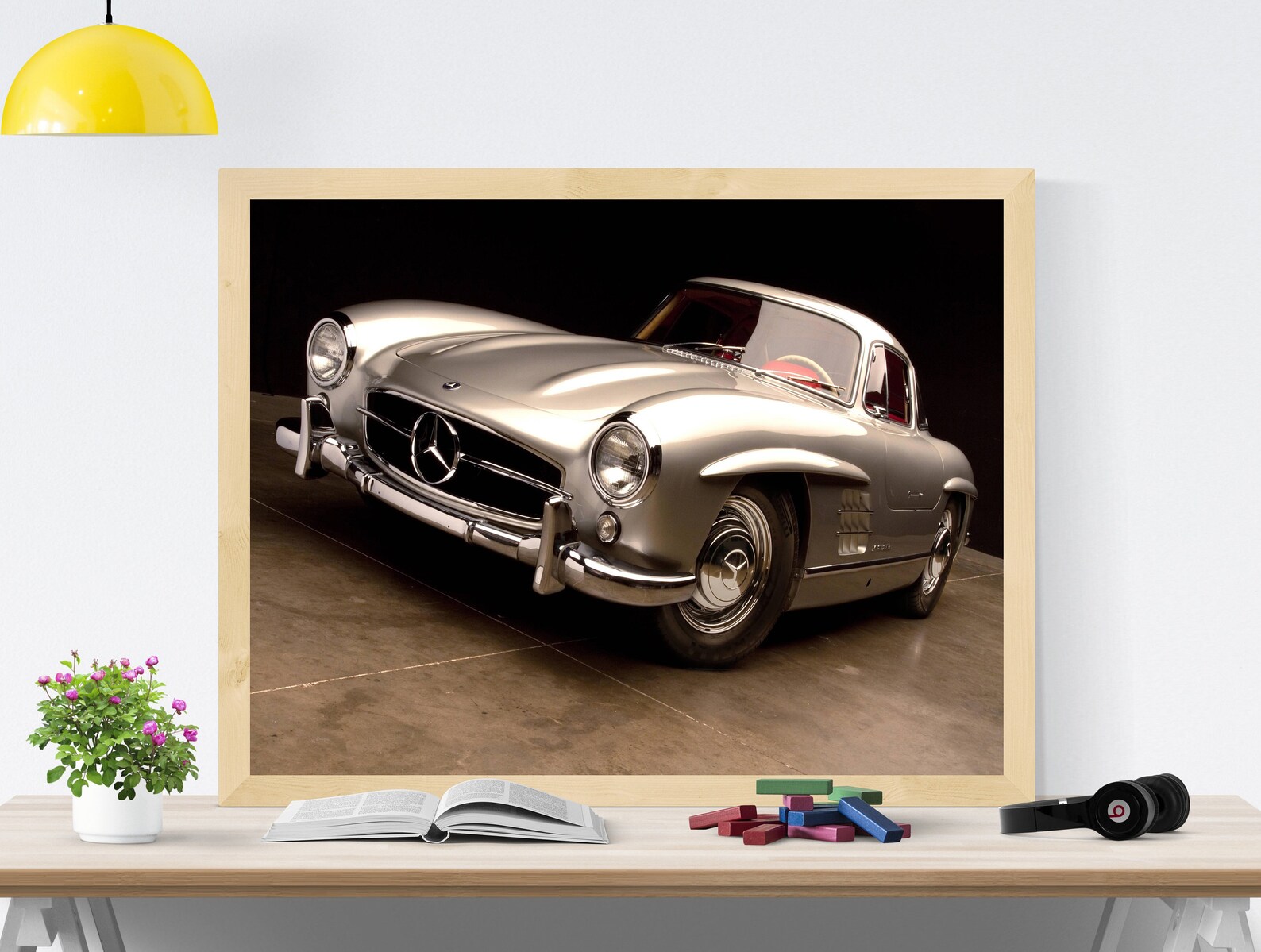 Mercedes Benz 300 SL Car poster Hallway poster Home decor