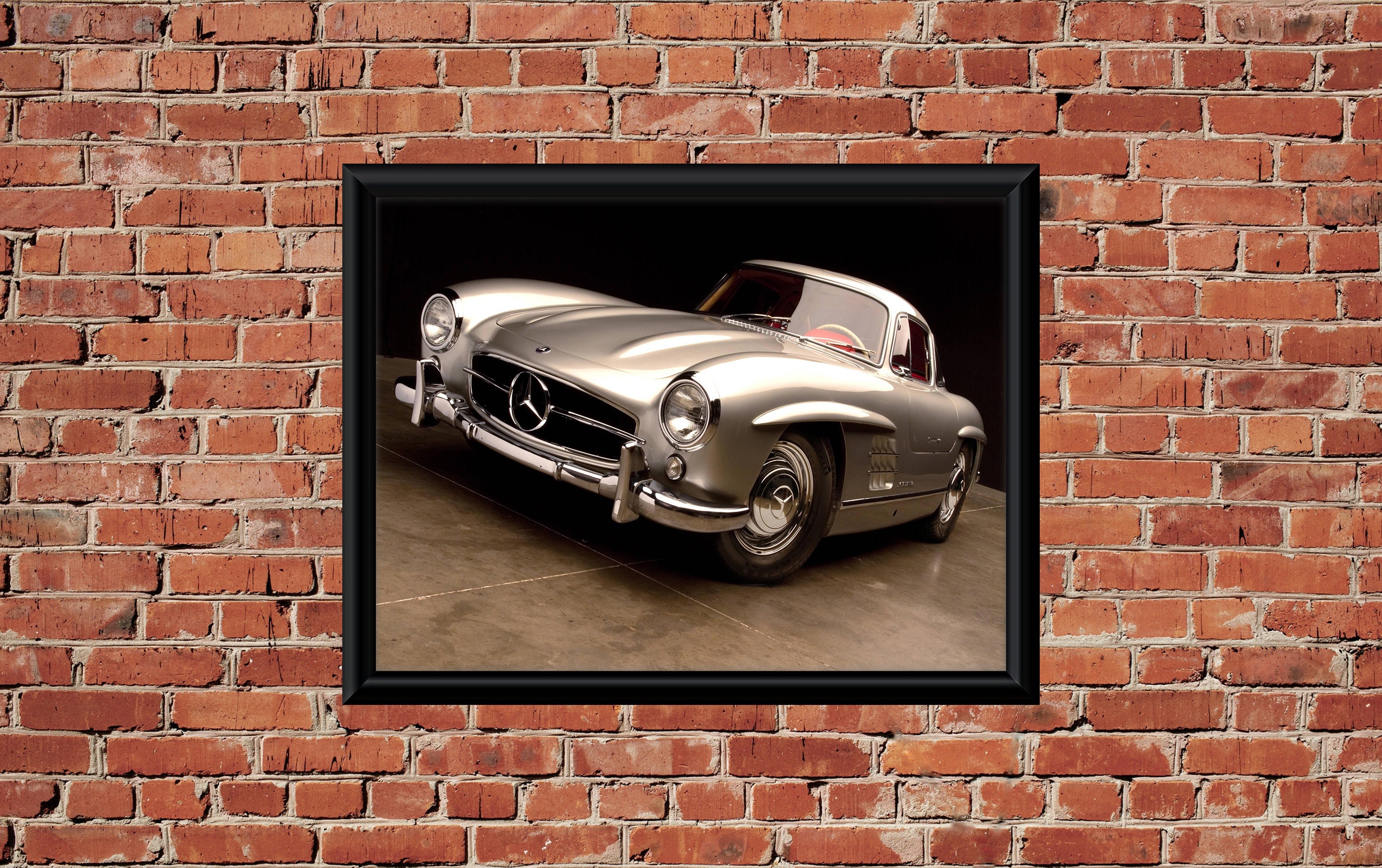 Mercedes Benz 300 SL Car poster Hallway poster Home decor