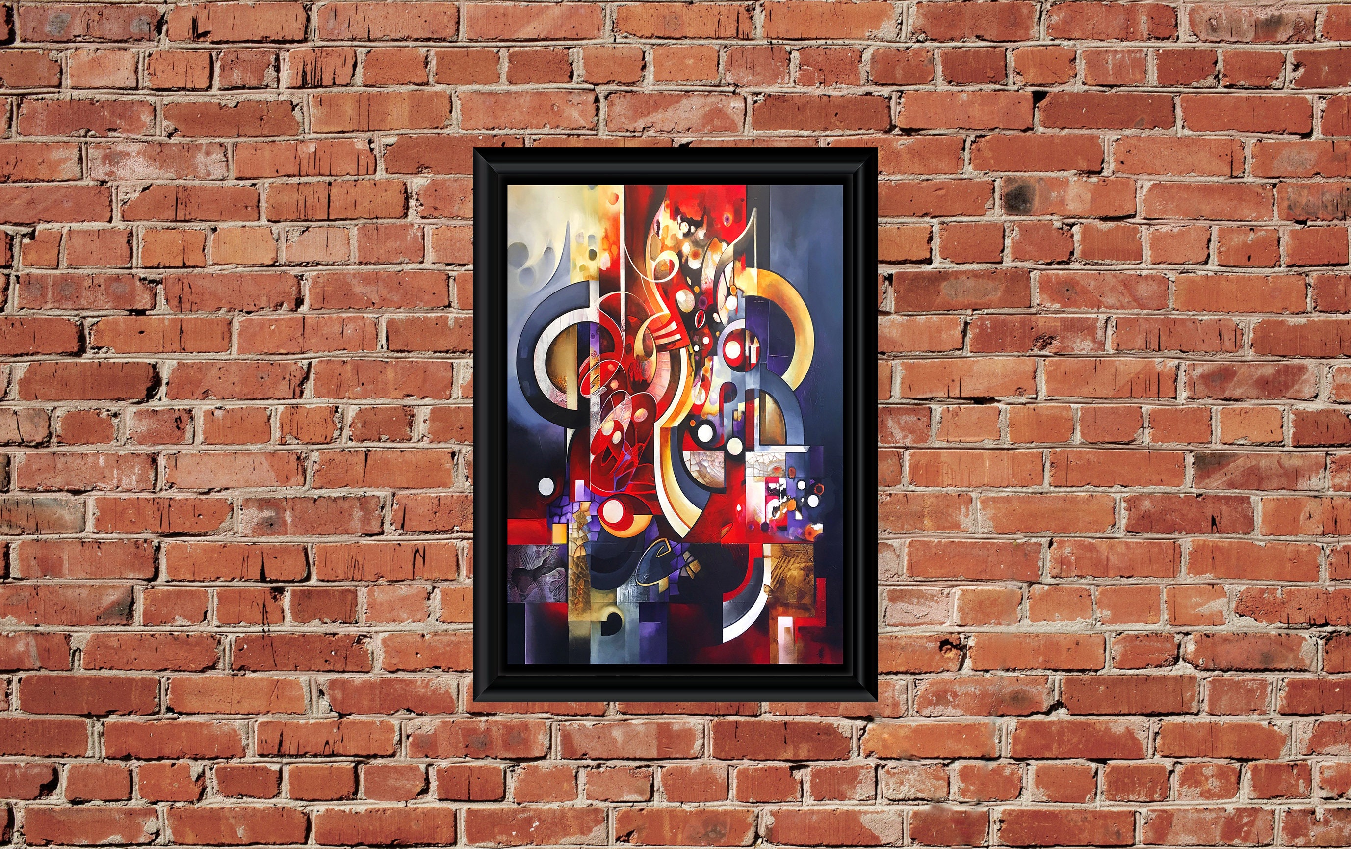 Abstract Print Poster Home decor art Living room print Wall Etsy