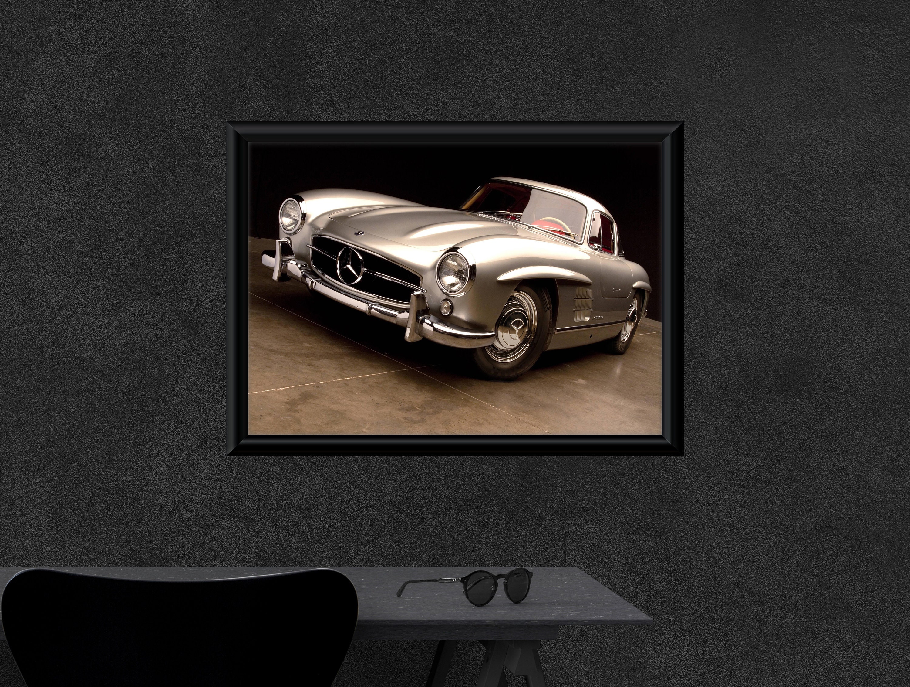 Mercedes Benz 300 SL Car poster Hallway poster Home decor