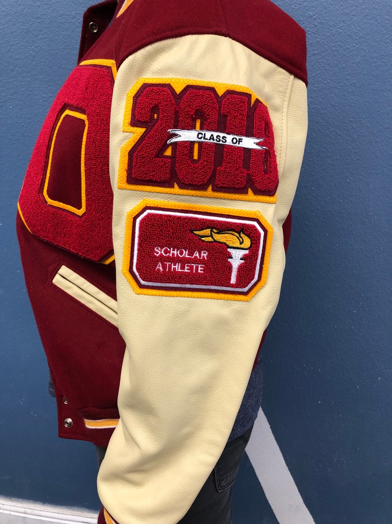 Graduation Years Custom Chenille for Letterman Jacket-Made in | Etsy
