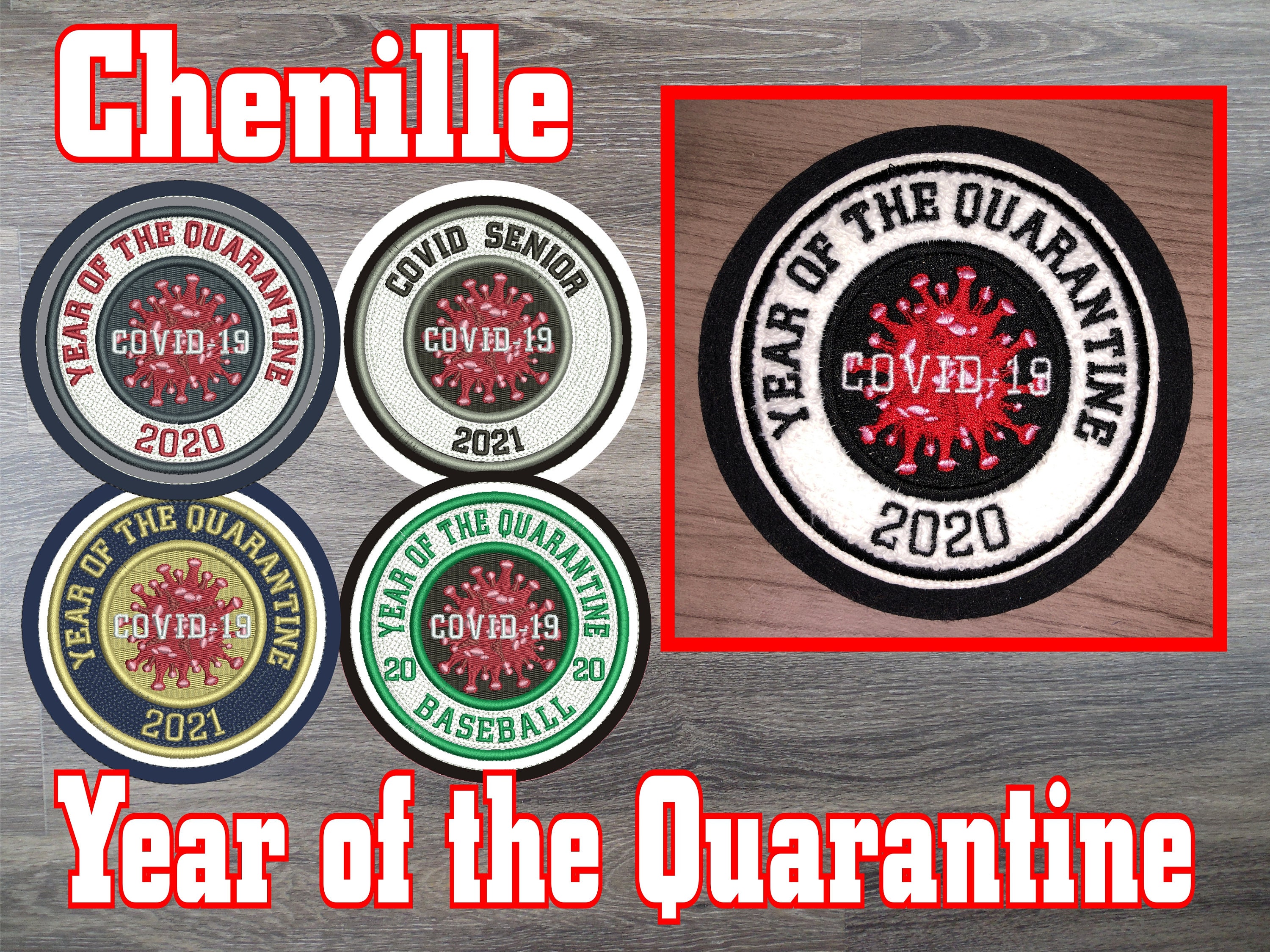 Track letterman hotsell patches