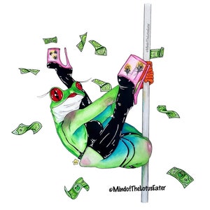 From Tadpole To Stripper Pole Print