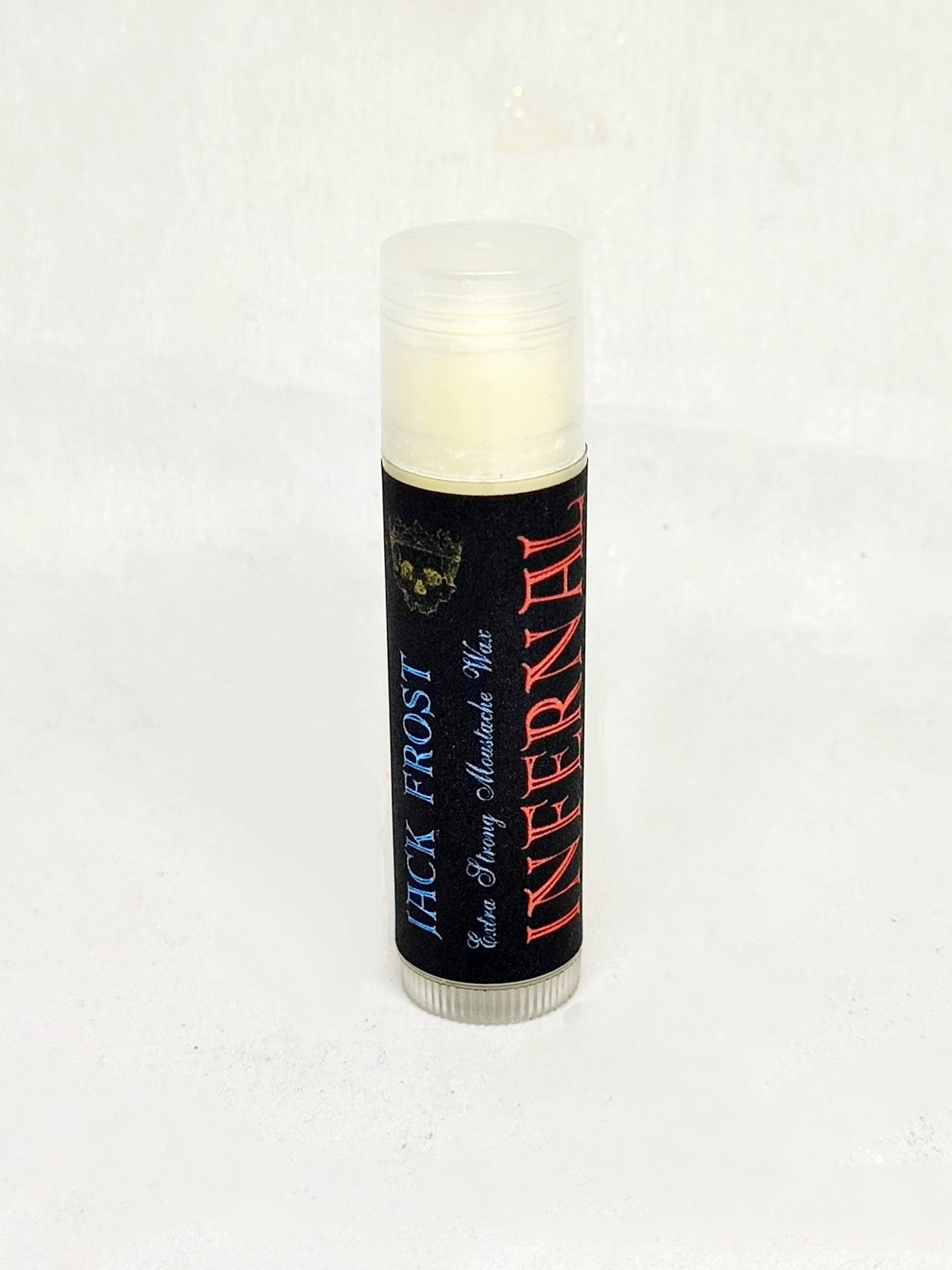 Evergreen Citrus Mustache Wax – Wild Raven Soap Company Evergreen Citrus Mustache Wax – Wild Raven Soap Company