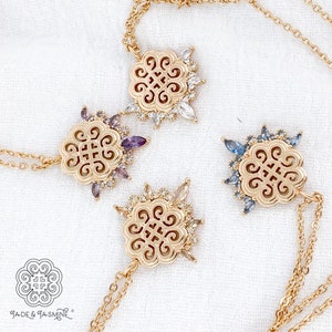 Hmong Dainty Elephant Foot Necklace