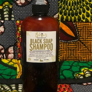 Black Soap Shampoo