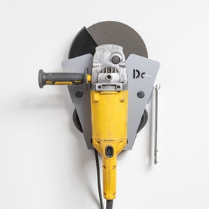 Soporte de pared para amoladora angular: soporte para amoladora de 9&#39;&#39; y 7&#39;&#39;