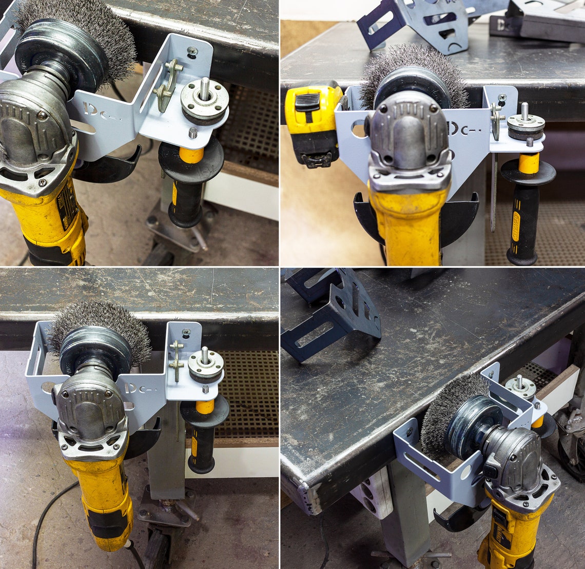 Angle Grinder Rack for Workbench or Wall Mount for 5'' Etsy Australia