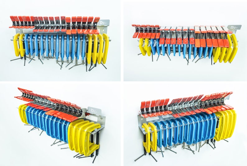 Cclamps & Spring Clamps Twostory Rack Twofloor Twotier Clamps