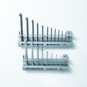 Inclined Rack for Allen Hex Wrenches  - Allen Wrench Holder Tool organization