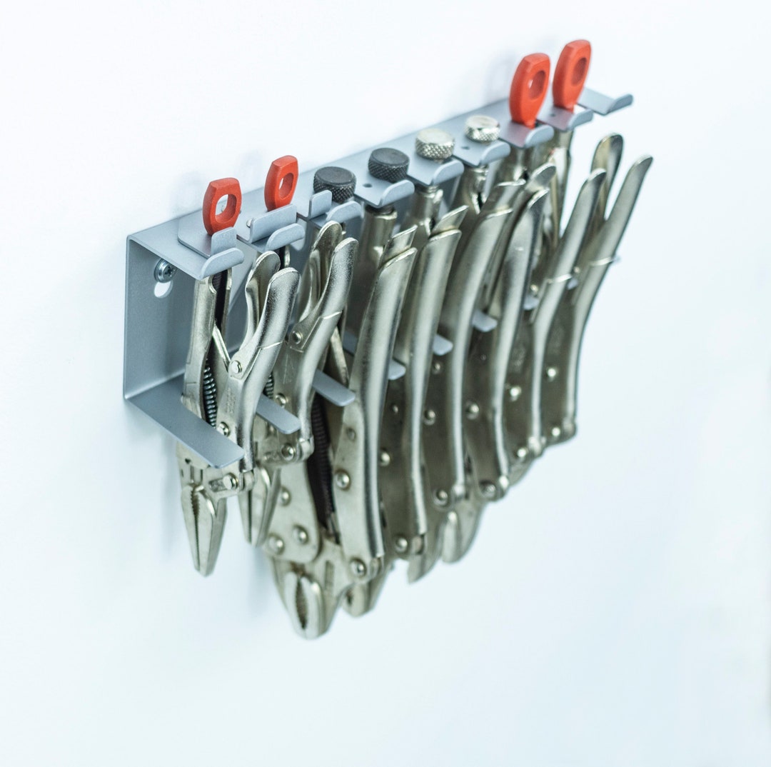 Locking Pliers Rack Vice Grips Mole Wrench Mole Grips Organizer Racks ...