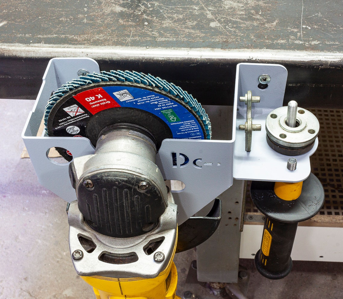 Angle Grinder Rack for Workbench or Wall Mount for 5'' Etsy Australia