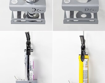 Support De Rangement Pour Tubes De Mastic / Colle | Rack Mural Robuste En Acier, Pour Atelier, Bricolage Et Professionnels