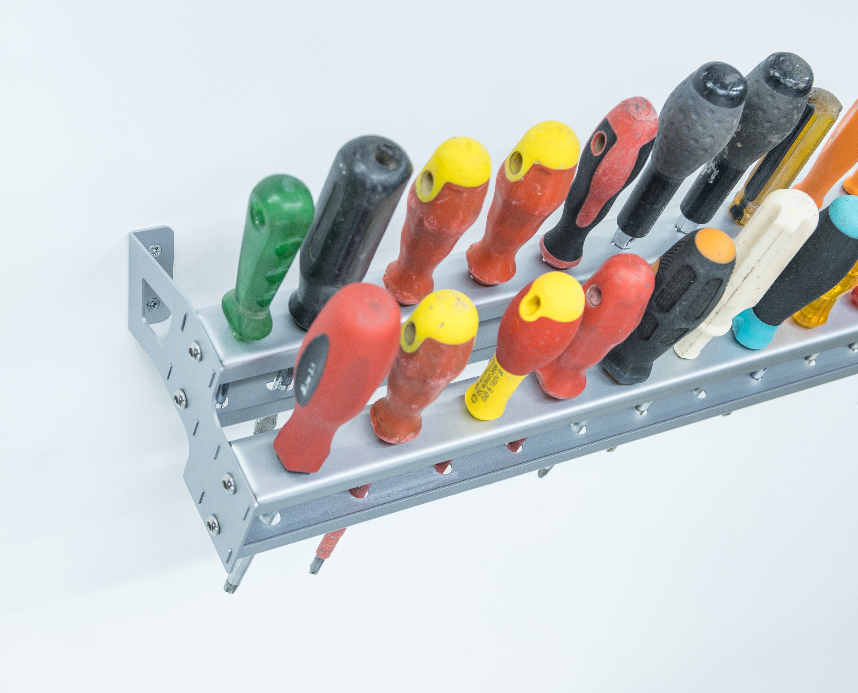 Screwdriver Rack Twostory Tilted Stand Toolstation Holder Etsy