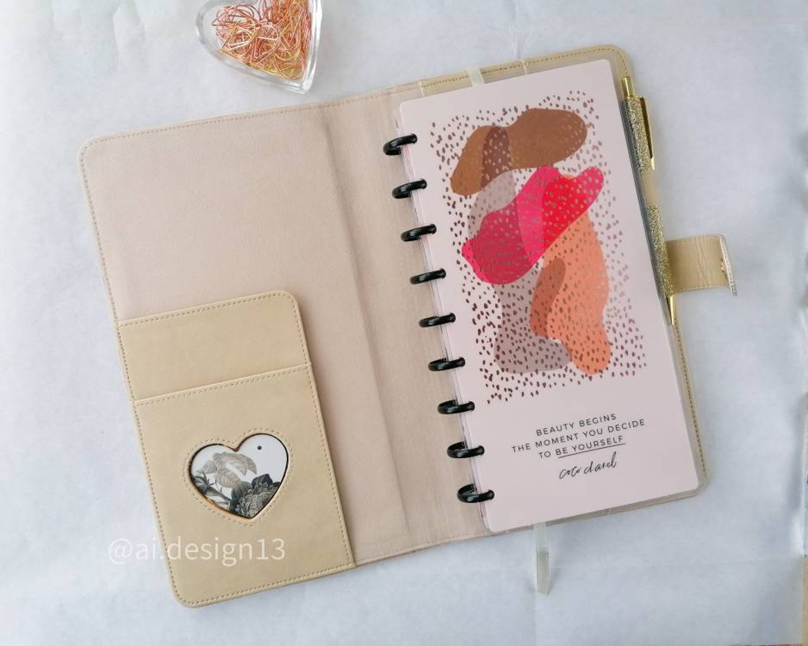 The Skinny Classic Happy Planner Cover Soft Velour Planner Etsy